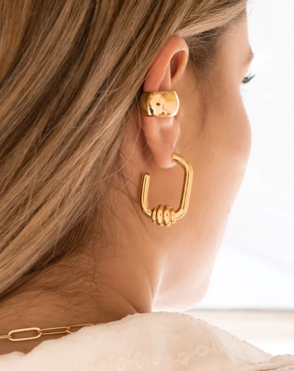 Ear Cuff Bold – Gold - Image 2