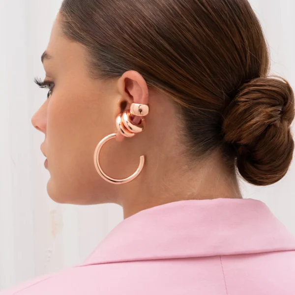 Set X4 Earings The Trend - Rose