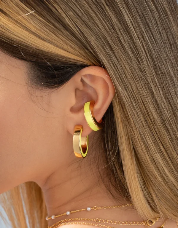 Set Earrings x2 Lime