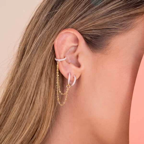 Solitaire Earcuff Nude