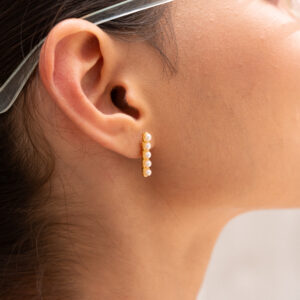 Multi pearls Small Earrings
