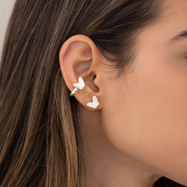 Ear Party Butterfly Silver - Image 2