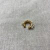 White Woven Ear Cuff
