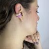 White Woven Ear Cuff - Image 2