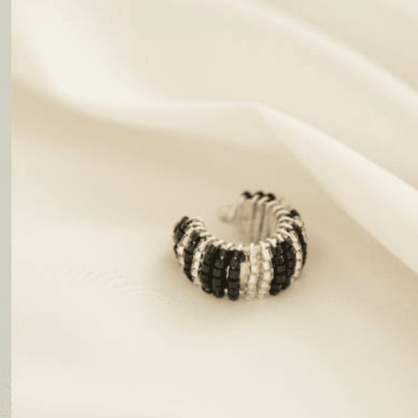 Ear cuff Zebra