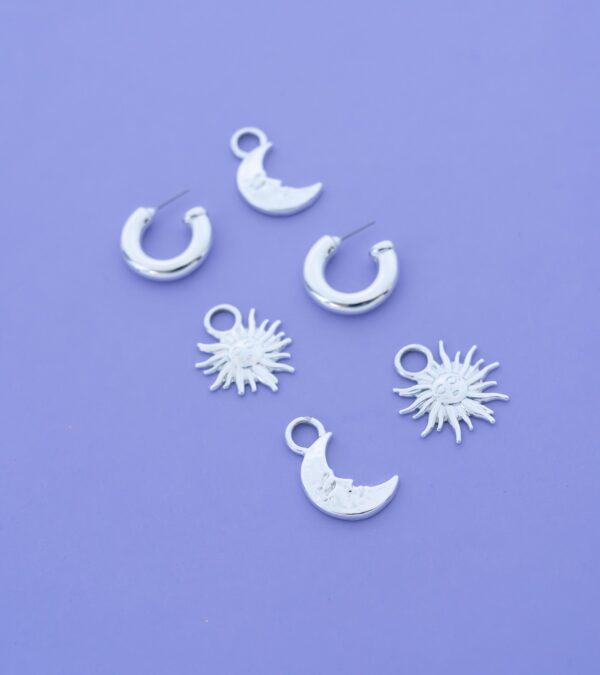 Hoops Sun and Moon silver - Image 3