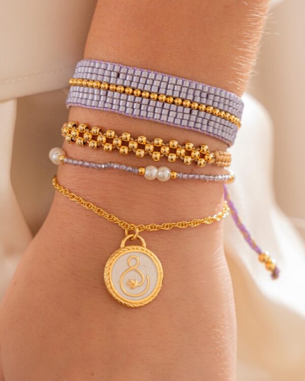 Woven Mom Bracelet